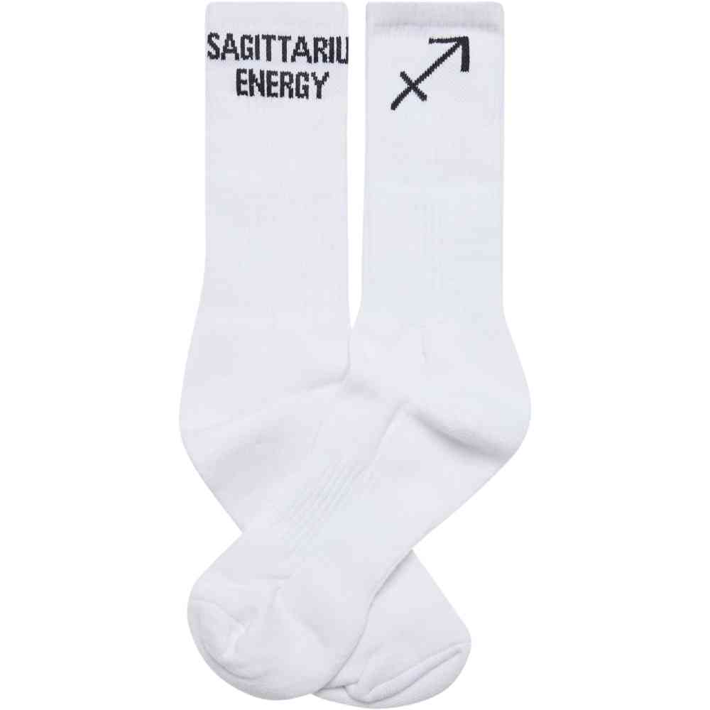 DEF - Zodiac sagittarius Sokken - Wit